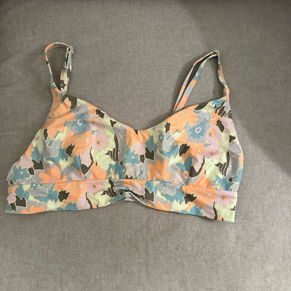Floral Print bathing suit top